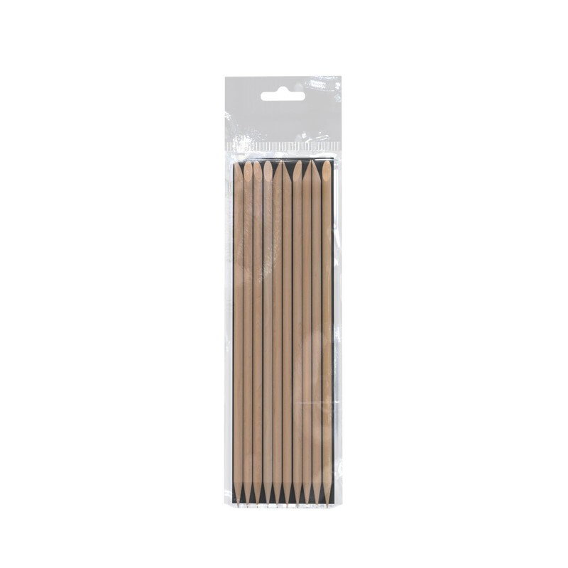 Staleks Pro by Natury Nails 10 Stück Holzstäbchen aus Orangenholz,