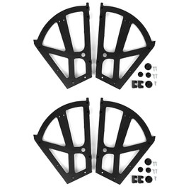 Bisagra de Pivote para Puerta de Madera 220 lb, Bisagra Invisible de Acero Inoxidable 360°, Accesorio para Puertas Pesadas y Estantería, Heavy Duty Hi