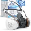 VEVOX VEVOX? Atemschutzmaske C A1P2 Filter C Schutz gegen Feinstaub,