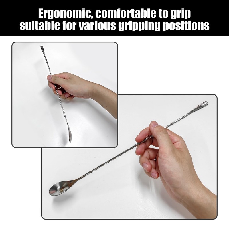 GDFHBD 1 Spoon And 1 Piece Fork Spoon, Stainless Steel