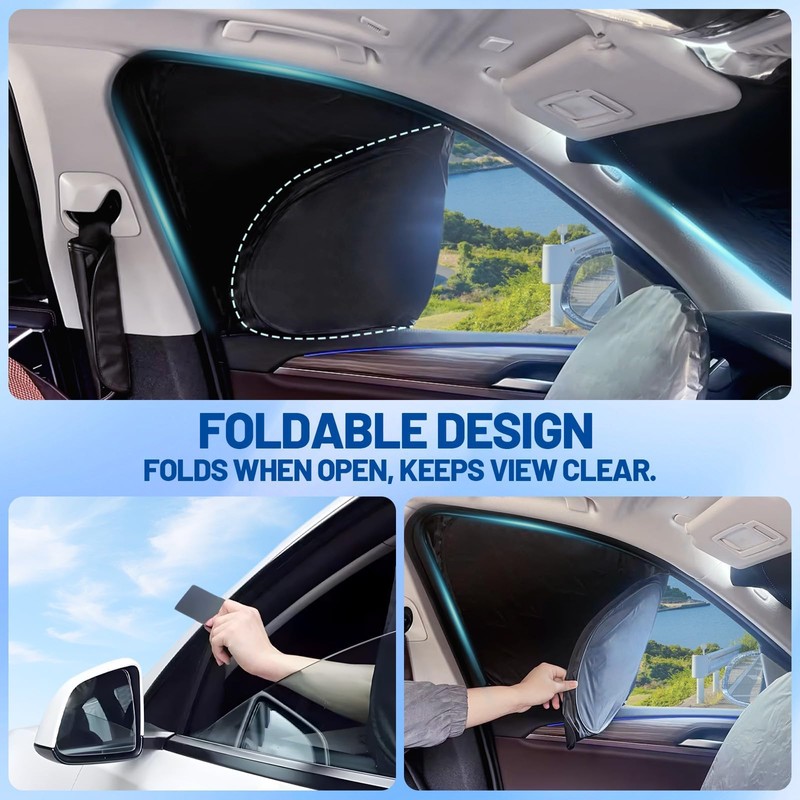 Car Window Shades for Toyota Land Cruiser Prado 250 2024-2026