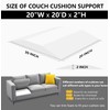 YIYIREA Couch Cushion Support for Sagging Seat 40D Trapezoid Sofa