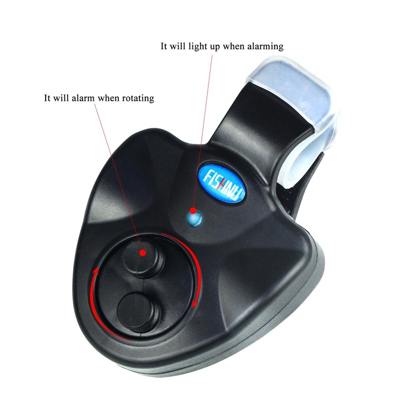 CatchMatic Elite Fishing Alarm: Superior LED & Sound Bite Indicators