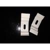 VERTICAL BLIND TOP FIX BRACKETS FOR WIDE BODIED TRACK SYSTEMS