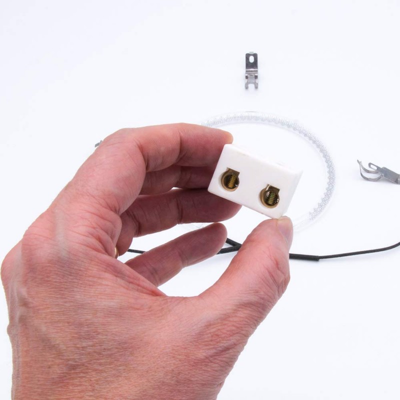 Universal Halogen Oven Cooker Heating Element Bulb with 3X Clips