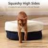 Petace Self Warming Cat Bed, 17.7" x 13.7" Anti-Slip Soft