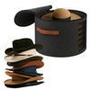 Barelove Hat Box - Felt Large Round Hat Storage Box