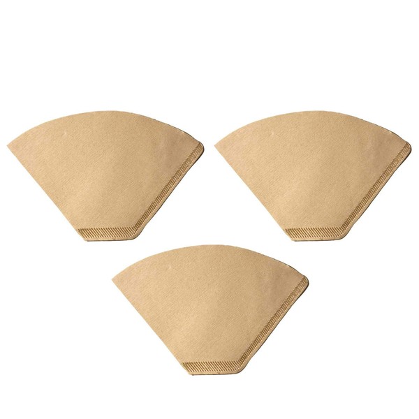 Think Crucial Replacement Coffee Filters – Compatible with Part 622752 – Fits Model #2 Unbleached Natural Brown Paper Coffee Filters – Bulk (300 Pack)