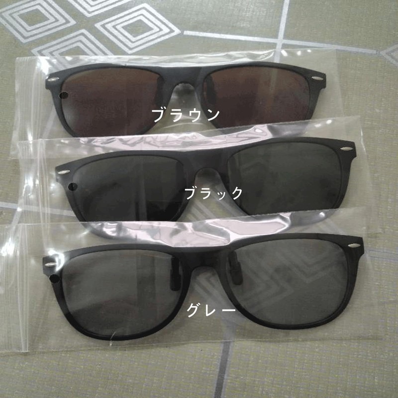 [Bｏｏｋwａrm] クリップオン サングラス ｜サングラス 眼鏡の上から スポーツ｜クリップオン偏光サングラス｜スポーツ＆アウトドア専用，偏光｜ 超軽量 ｜超弾性｜ 紫外線防止ィース ユニセックス