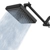 Voolan Rain Shower Head with 11" Extension Arm - High