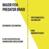Major Fish Predator Braid 8-Way Braided Fishing Line Lemon Yellow