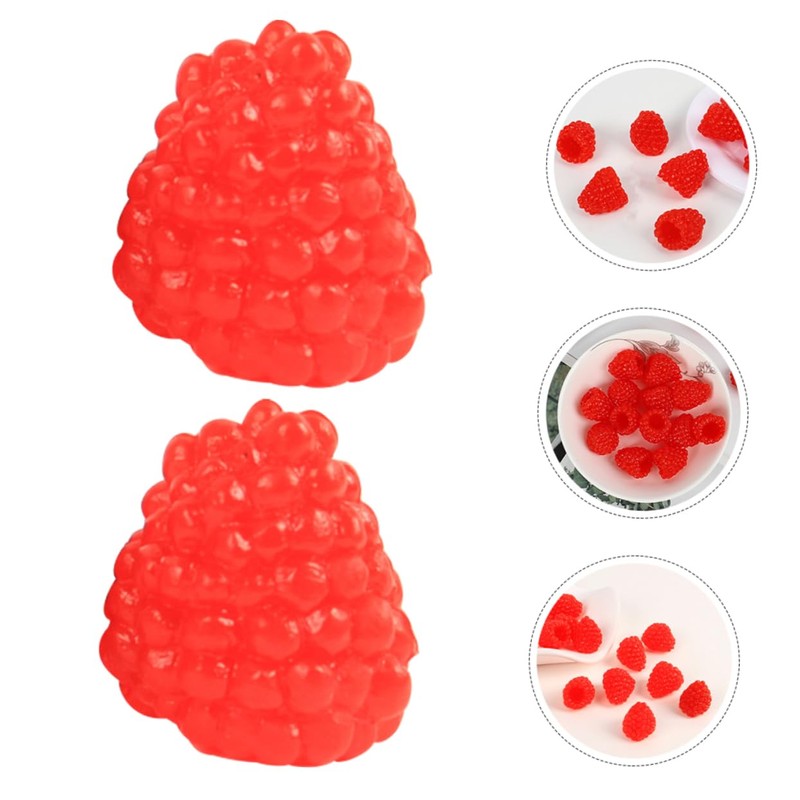Vaguelly 16pcs Simulation Fruit Model Decorations Fruits Decorate Fruitful Plastic