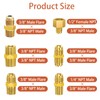 12 FT Propane Hose Extension-High Pressure Braided Gas Line Hose