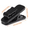 Bonsicoky 24 Pack Clips for Earphone Wire, Headphone Mount Cable