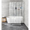 Kleine Wolke Shower Curtain PEVA Pocket Clear 180 x 200