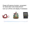 LCD Voltage Current Combo Meter Resin Energy Saving Wattmeter for