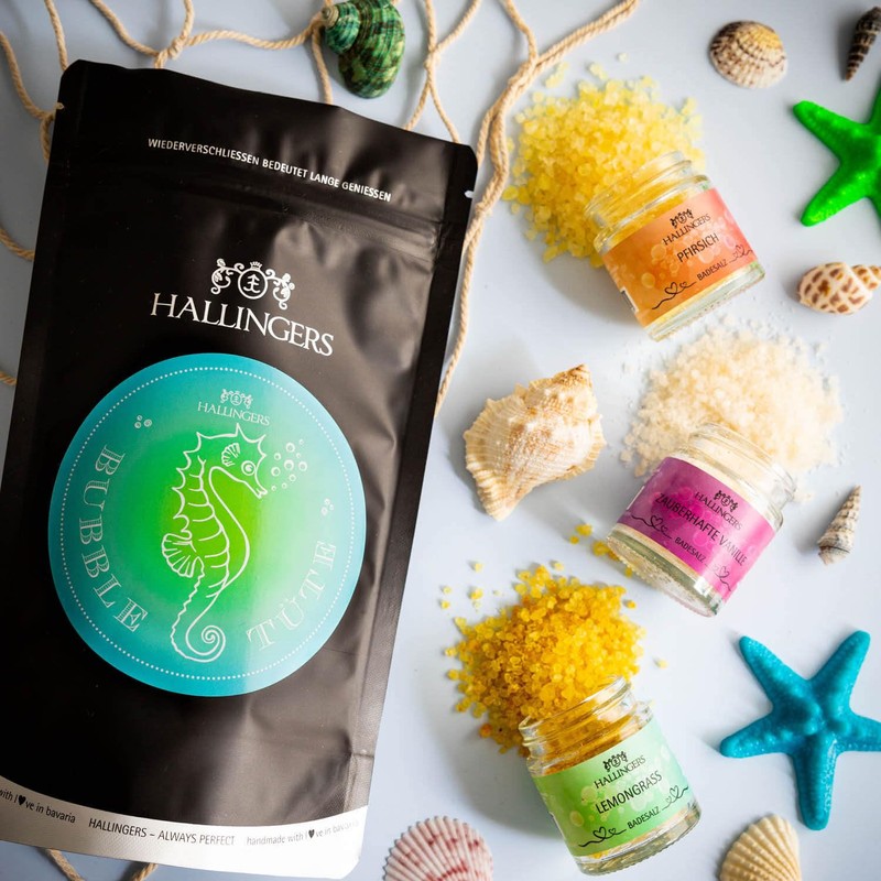 Hallingers Bubble Bag - Barbecue Gift Set Lemongrass Vanilla &