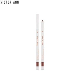 SISTER ANN Double Effect Waterproof Eye Pencil 0.5g, Color:01 Midnight Black