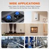 Portable Gas Detector, Single Gas Combustible Flammable Toxic Detector, Digital