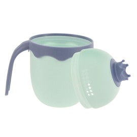 minkissy Ergonomic Bath Rinse Cup with Easy Pour Spout Safe Shampoo Rinser for Newborns and Lightweight Water Scoop for Bathing Portable Bathroom Accessory