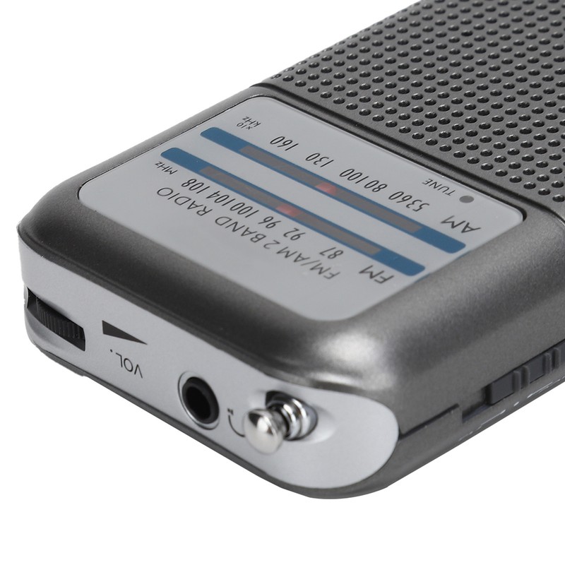 DE-333 Portable Radio AM/FM Receiver Pocket Size 2 Band High