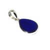 Art Gecko Blue Afghanistani LAPIS LAZULI Sterling Silver 925 Pendant
