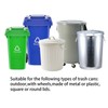 Trash Can Locks for Animals - 2PCS Garbage Can Lid