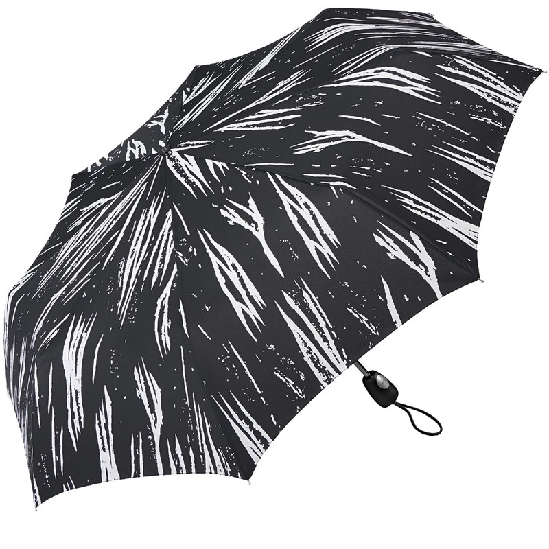 Pierre Cardin Chardon Ice Women's Pocket Umbrella Open-Close Automatic, black