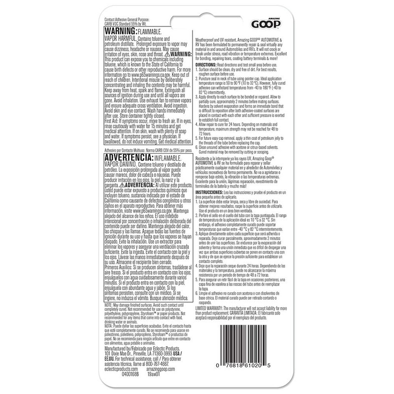 Amazing Goop 161021 Automotive/RV, 2 Fluid Ounce, 2 fl. oz,