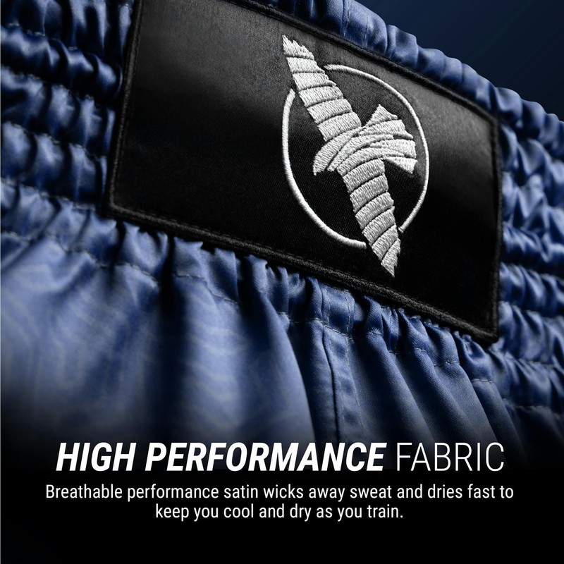 Hayabusa Core Muay Thai Shorts, Azul, Large