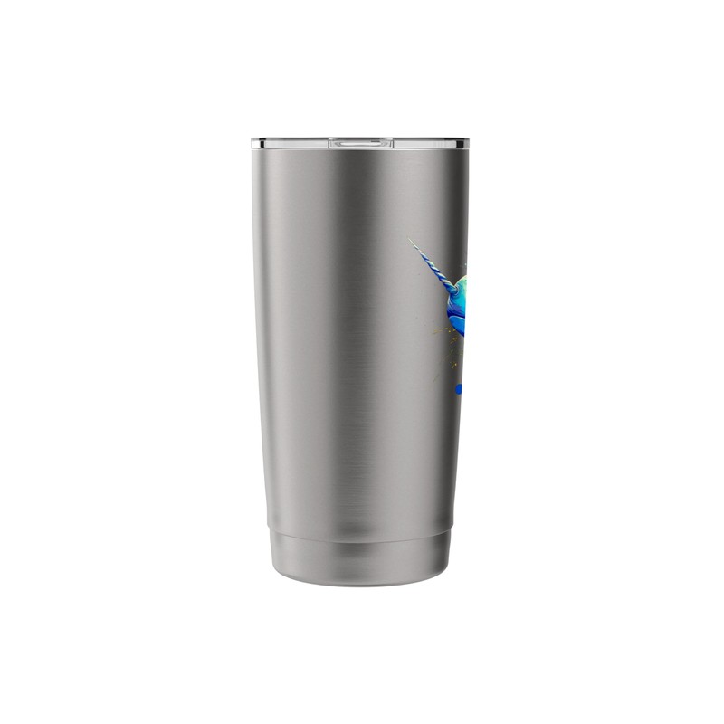 Splash Art Narwhal Narwhals Stainless Steel Insulated Tumbler