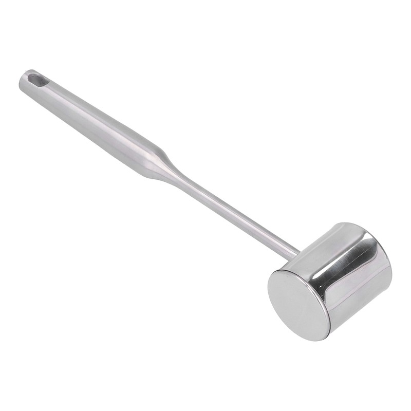 Meat Mallet Tenderizer Stainless Steel Hand Held Manual Anti Rust