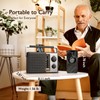 Yewrich AM FM Radio with Best Reception, Portable Battery Operated