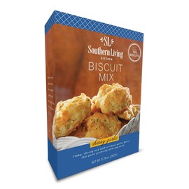 Southern Living Gourmet Cheesy Garlic Biscuit Mix, Easy-to-Bake Delight, Dinner Biscuits, Breakfast Biscuits, Baking Mix, Pantry Staple, Makes 10 Biscuits