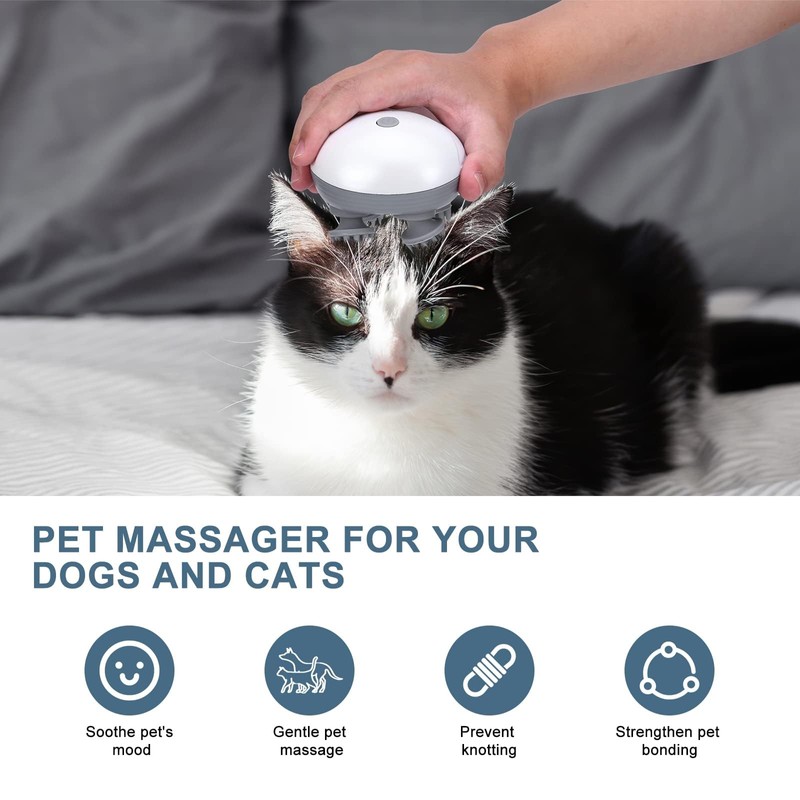 Ankilo Head Massager Scalp, Electric Scalp Massager Pet Massager with