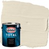 Glidden Total Interior Wall Paint & Primer All-in-One, Sugar Cookie/White,