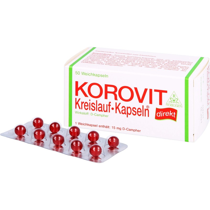 KOROVIT Circulation Capsules Pack of 50