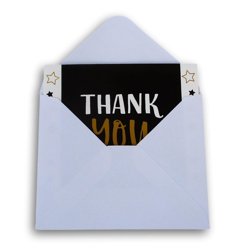 Creative Converting Grad Adventure Thank You Cards, 4" x 5",