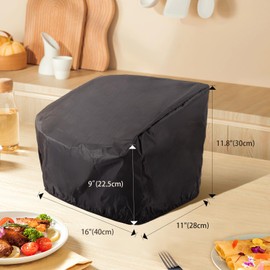 Mebiosi Meat Slicer Cover, Waterproof Dust Cover, Small Appliance Cover, Compatible with OSTBA/Anescra/Borlebbi/Chefman and Most 7.5" Meat Slicers