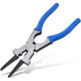 Welding Pliers - MIG 8" Welding Pliers Multi-Function Anti-Rust Durable Electric Weld Tool Welding Accessories Ergonomic Design for Professional Welding