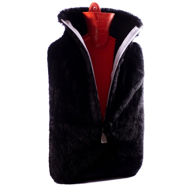 Peterpan Peterpan Rubber Hot Water Bottle with Cover, Size: XXX-Large,