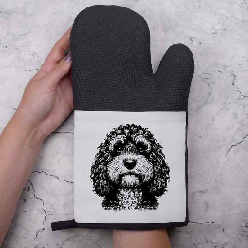 'Cockapoo Dog' Oven Glove/Mitt (OG00047657)