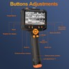 GlobalCrown Endoscope Camera with Light, 4.3 Inch IPS Screen, Tube