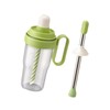 Ｂｅｓｇａ Portable Shaking Cup Shaker Bottle Reusable with Ice Crusher