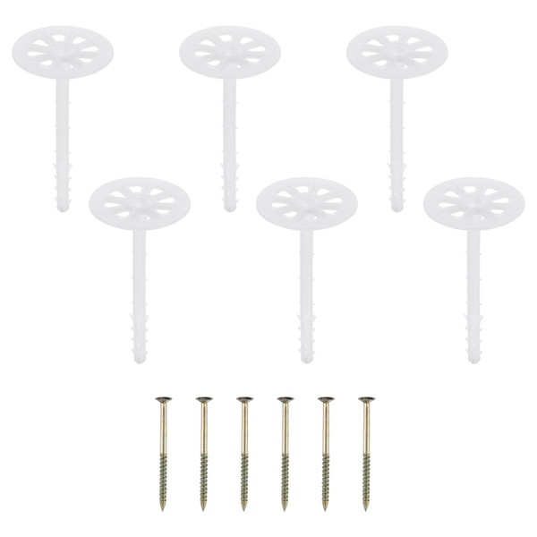 PATIKIL 122 mm Perforated Insulation Pins, Pack of 30 Insulating