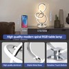 EIDEARAY Modern LED Table Lamp,3 Color Temperatures,Touch Control Stepless Dimmable