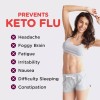 Keto Vitals Tropical Electrolyte Powder Stick Packs Tropical Assorted 30CT