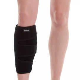Bodyprox 바디프록스 종아리 지지대 1팩 조절 가능한 정강이 부목 압축 랩 [1] Bodyprox Calf Support Brace 1 Pack Adjustable Shin Splint Compression Wrap [1]