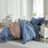 Brandream Queen Sheet Set 100% Washed Pure Cotton 4 Piece