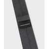 Musinsa Standard Wool-Like Narrow Solid Tie [Medium Gray]